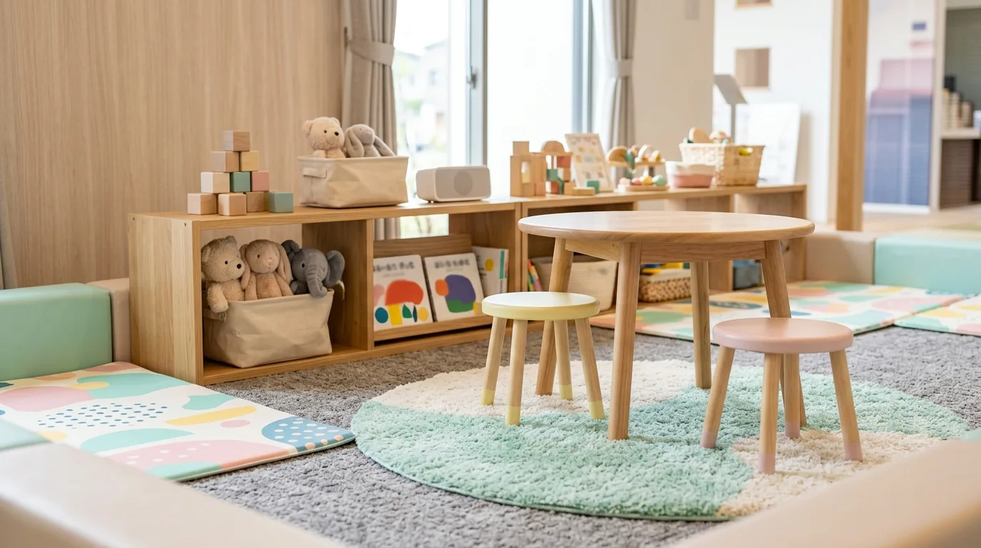 住宅展示場のキッズスペース