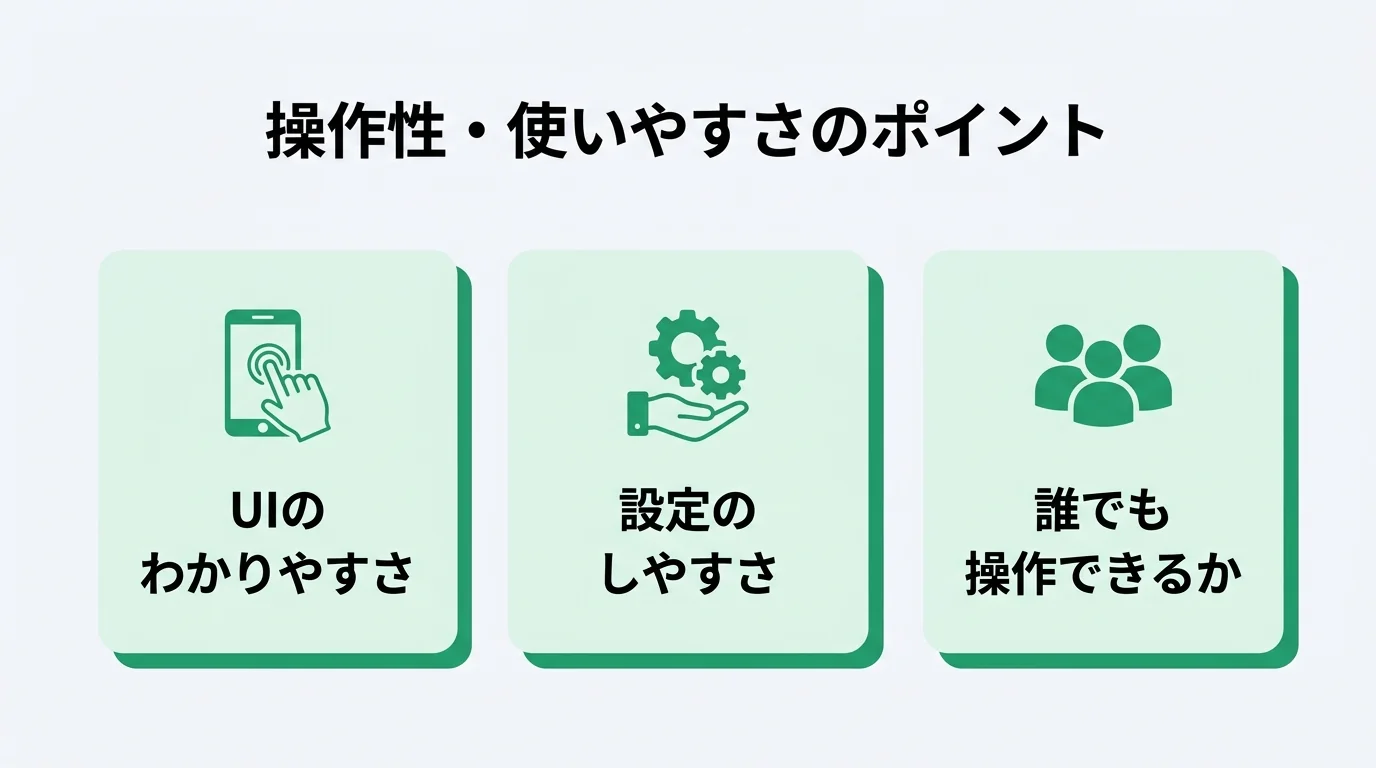 店舗BGMアプリの選び方 操作性・使いやすさのポイント(UIのわかりやすさ・設定のしやすさ・誰でも操作できるか)