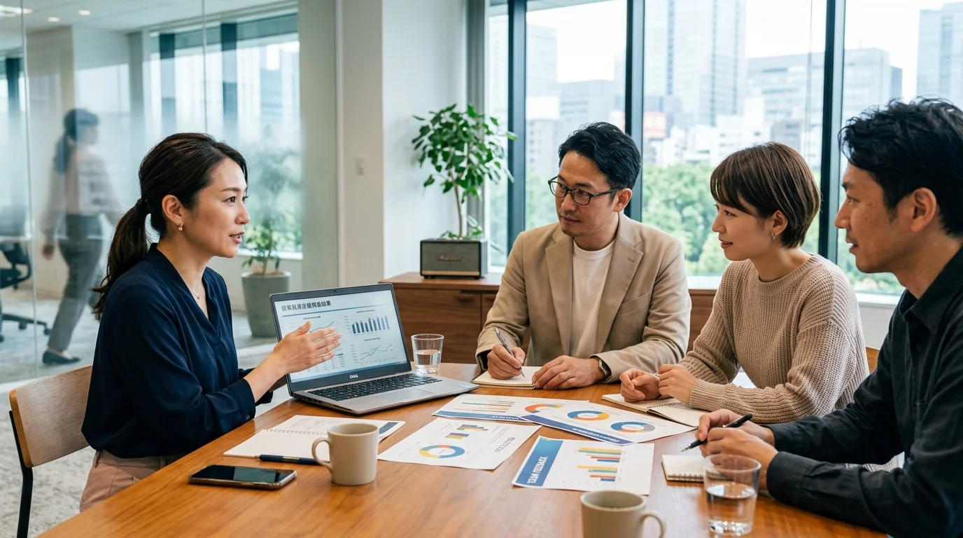 BGMで会話が生まれやすくなった社内ミーティング